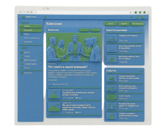 разработка корпоративного портала на заказ