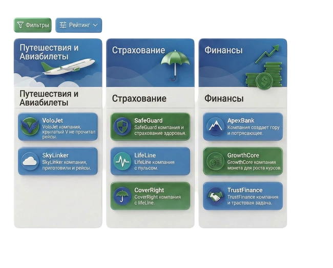 Разработка агрегаторов